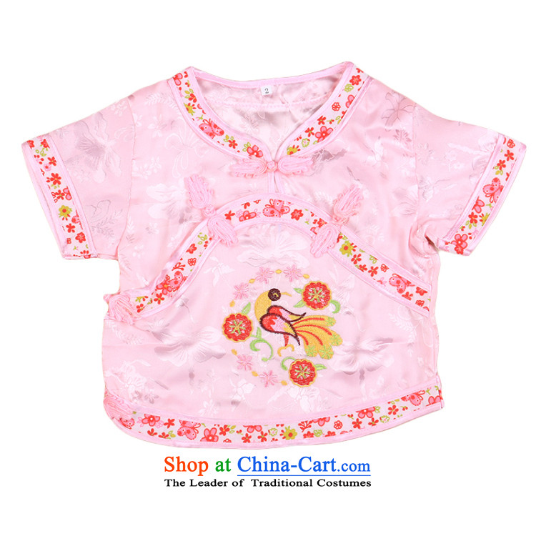 Tang Dynasty children girls cheongsam dress princess skirt female babies 100 days old dress infant Tang Dynasty Spring/Summer 4665 pink 100cm photo pack, prices, brand platters! The elections are supplied in the national character of distribution, so action, buy now enjoy more preferential! As soon as possible.