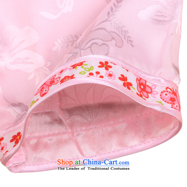 Tang Dynasty children girls cheongsam dress princess skirt female babies 100 days old dress infant Tang Dynasty Spring/Summer 4665 pink 100cm photo pack, prices, brand platters! The elections are supplied in the national character of distribution, so action, buy now enjoy more preferential! As soon as possible.