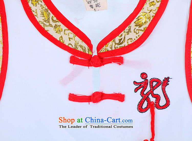Children's Wear young boys to Tang dynasty Summer Children Pure Cotton Sleeveless Kit China wind baby Tang dynasty 4674 years old summer 90 pictures, price white, brand platters! The elections are supplied in the national character of distribution, so action, buy now enjoy more preferential! As soon as possible.