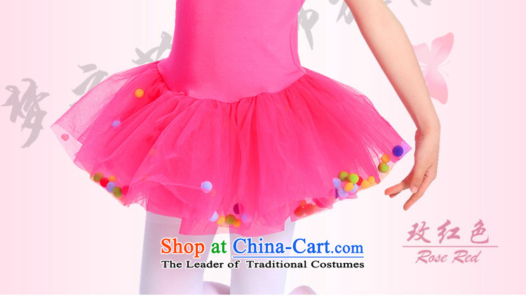 Children Dance services girls children ballet skirt exercise clothing dress short-sleeved bon bon skirt summer costumes MZY-0286 level white 150 pictures, prices, brand platters! The elections are supplied in the national character of distribution, so action, buy now enjoy more preferential! As soon as possible.