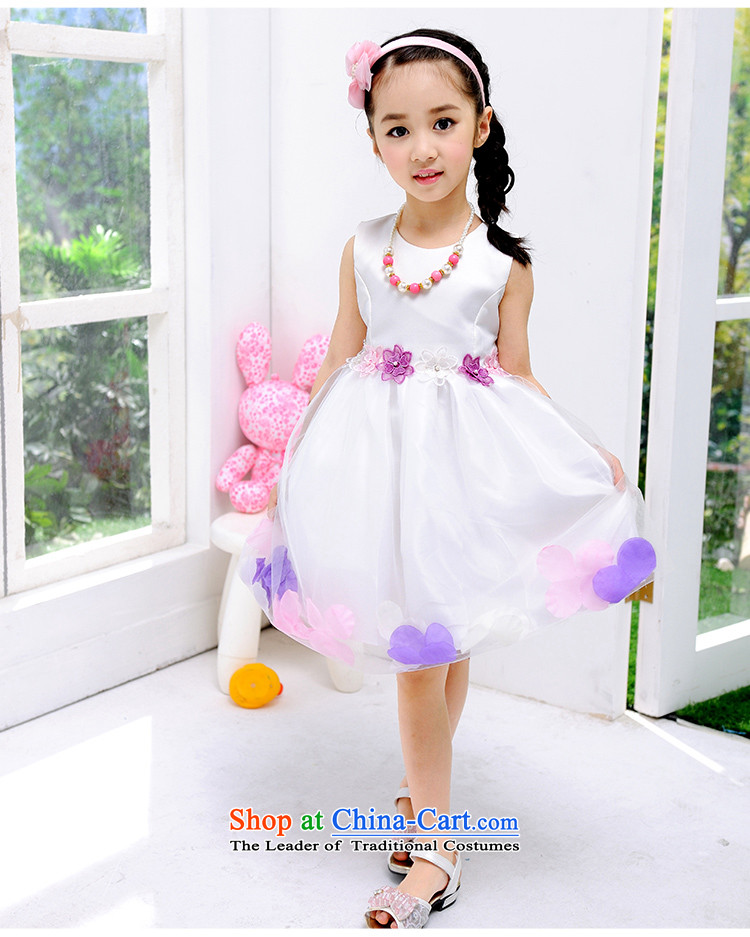 M Chor Children Summer 2015 new girls princess skirt dresses Korean Children Dance skirts skirt pink flower petals 130 pictures, prices, brand platters! The elections are supplied in the national character of distribution, so action, buy now enjoy more preferential! As soon as possible.