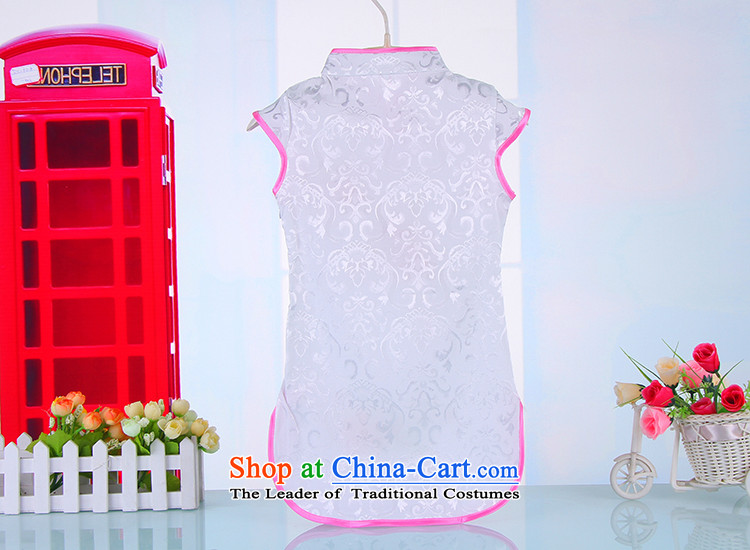 The girl child cheongsam dress your baby princess classic collar for summer children cheongsam dress CUHK child dresses 4522 white picture, price, 140 brand platters! The elections are supplied in the national character of distribution, so action, buy now enjoy more preferential! As soon as possible.