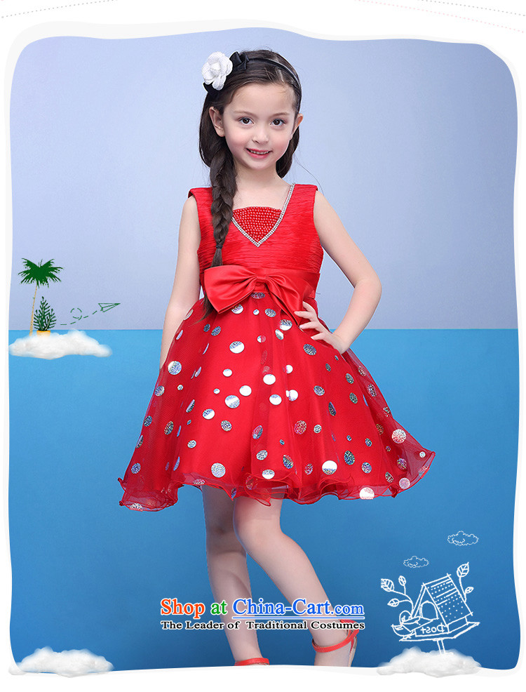 M Chor Children Summer 2015 new girls dresses red dress CUHK child princess children Korean skirt 140 pictures, prices, brand platters! The elections are supplied in the national character of distribution, so action, buy now enjoy more preferential! As soon as possible.