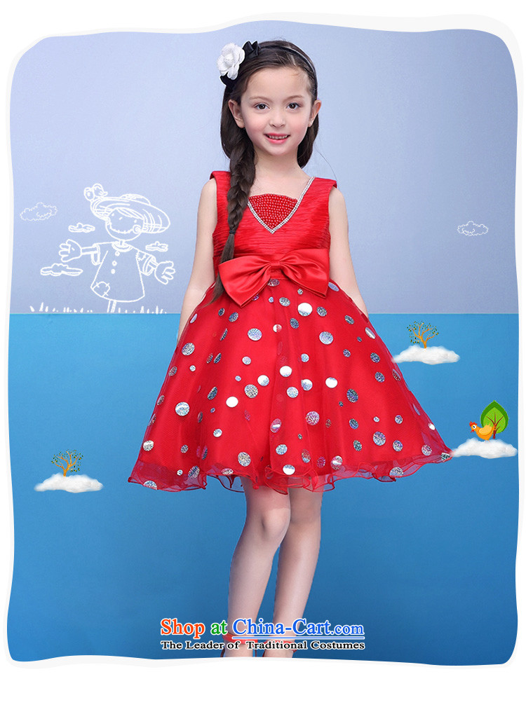 M Chor Children Summer 2015 new girls dresses red dress CUHK child princess children Korean skirt 140 pictures, prices, brand platters! The elections are supplied in the national character of distribution, so action, buy now enjoy more preferential! As soon as possible.