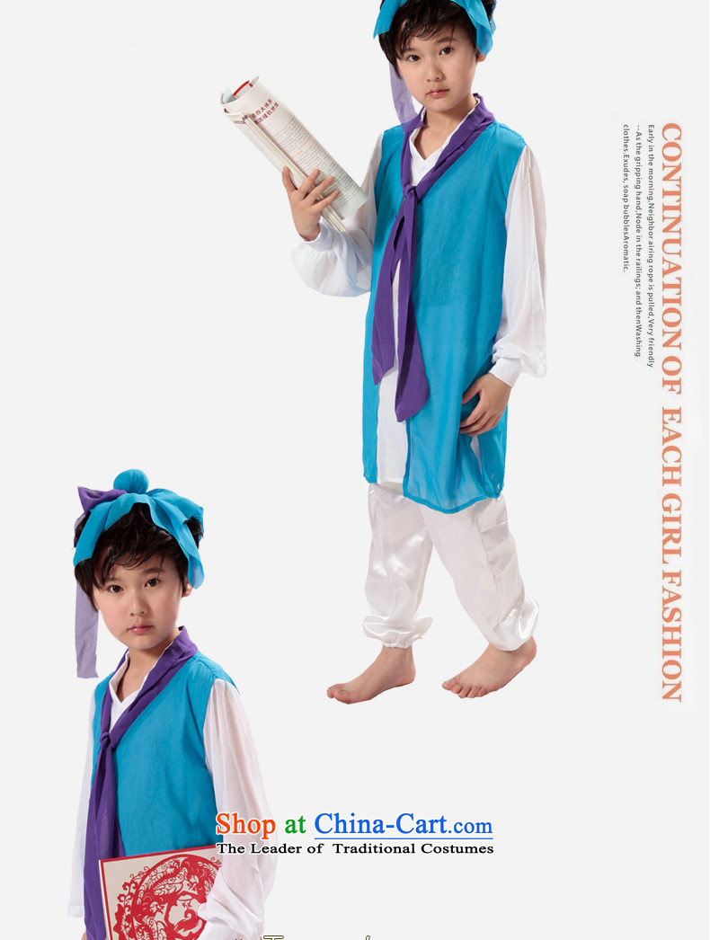 A dream of a boy children arts Ancient Shu Tong disciples regulation will recited the field early childhood services children dance performances Han-blue 160 small a number of recommendations 150 Height through pictures, prices, brand platters! The elections are supplied in the national character of distribution, so action, buy now enjoy more preferential! As soon as possible.