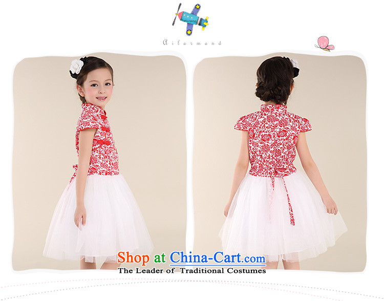 M Chor girls dresses 2015 Summer New Tang dynasty princess skirt the little girl cheongsam Show Services Red 160 pictures, prices, brand platters! The elections are supplied in the national character of distribution, so action, buy now enjoy more preferential! As soon as possible.