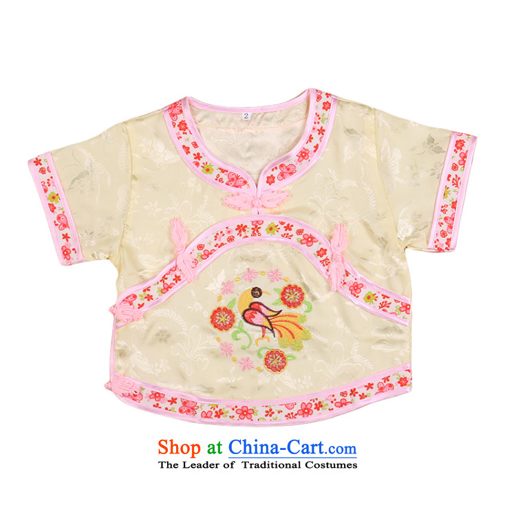 The girl child under age 1 Tang Dynasty 2-year-old cotton summer short-sleeved shorts kit two children under the age of 100 days 4,665 Pink dresses 100cm photo, prices, brand platters! The elections are supplied in the national character of distribution, so action, buy now enjoy more preferential! As soon as possible.