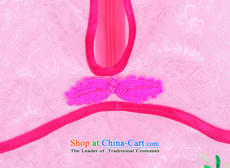 The new national wind girls embroidery Tang dynasty children short-sleeved Tang Dynasty Package idyllic wind your baby Tang dynasty summer 4681, Pink 100cm, the price and the brand image of Platters! The elections are supplied in the national character of distribution, so action, buy now enjoy more preferential! As soon as possible.