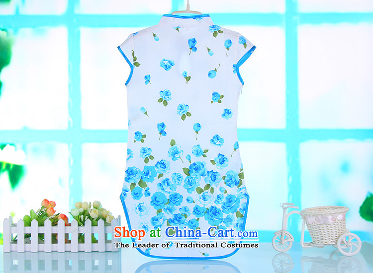 The girl child cotton linen ink butterfly cheongsam dress Clothes Summer 2015 Children baby national qipao 4682 porcelain blue 140 pictures, prices, brand platters! The elections are supplied in the national character of distribution, so action, buy now enjoy more preferential! As soon as possible.