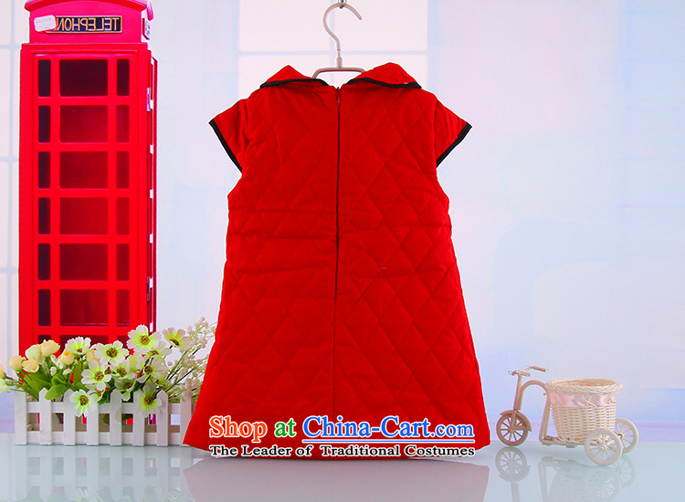 The point of autumn and winter, in gross margin for children qipao folder cotton warm girls Tang Gown damask saika cotton qipao red 110 pictures, prices, brand platters! The elections are supplied in the national character of distribution, so action, buy now enjoy more preferential! As soon as possible.