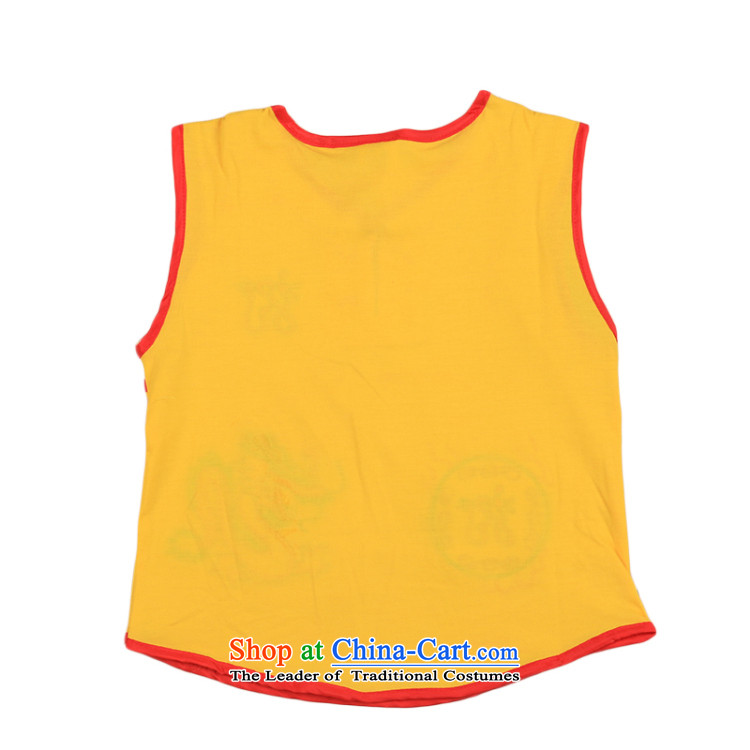 2015 new children's wear on infant and young child summer newborn baby Sleeveless Men's Shorts two kits of children's wear under the Tang Dynasty Package 4807 Yellow 90cm photo, prices, brand platters! The elections are supplied in the national character of distribution, so action, buy now enjoy more preferential! As soon as possible.