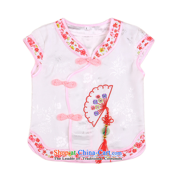New sleeveless silk cotton girls with your baby girl children national Tang tray clip kit shorts vest 4808 White 100CM photo, prices, brand platters! The elections are supplied in the national character of distribution, so action, buy now enjoy more preferential! As soon as possible.