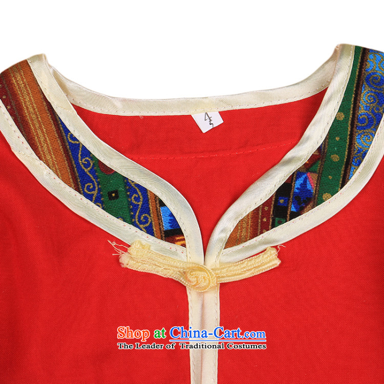 Soft silk mercers boy Tang dynasty summer short sleeve kit two boys under the age of 1 baby dress 2 years 3 years our 4676th red 110CM, photo gifts, prices, brand platters! The elections are supplied in the national character of distribution, so action, buy now enjoy more preferential! As soon as possible.