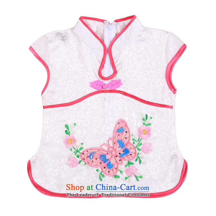 Tang Dynasty female babies children age summer sleeveless + shorts brocade coverlets Birthday holiday dress small children's wear infant 4809 Yellow 110CM, pictures, prices, brand platters! The elections are supplied in the national character of distribution, so action, buy now enjoy more preferential! As soon as possible.