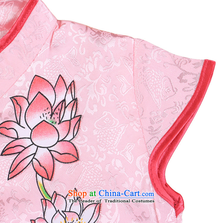 2015 new girls Tang Dynasty Package Children Summer infant wear pink 120 pictures, prices, brand platters! The elections are supplied in the national character of distribution, so action, buy now enjoy more preferential! As soon as possible.