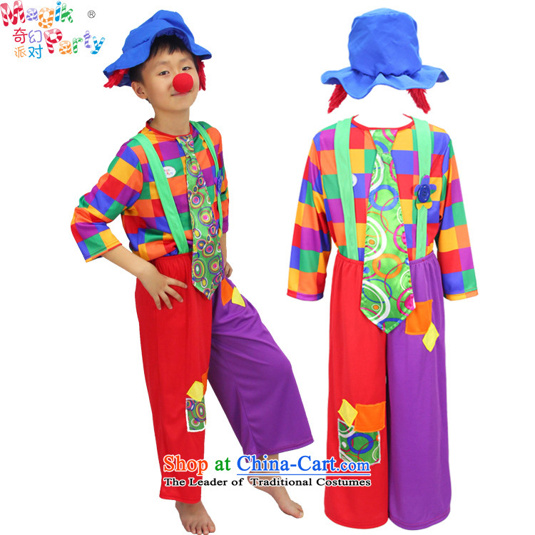 Fantasy party school children to boys and girls show apparel costumes and Photographic Dress activities birthday motley children serving clown 135cm9-10 replace code picture, prices, brand platters! The elections are supplied in the national character of distribution, so action, buy now enjoy more preferential! As soon as possible.