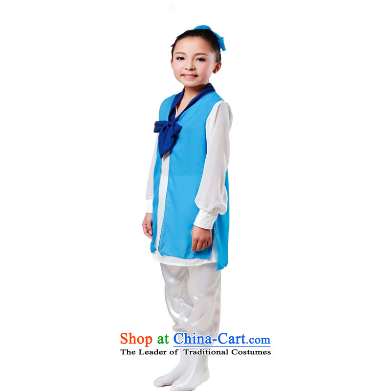 Adjustable leather case package for children's Ancient Shu Tong Service Han-field disciples regulation are costumes pink leather adjustable package has been pressed 160cm, shopping on the Internet