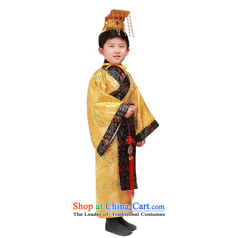 Adjustable Eccentric mixture Han-leather case package children emperors costume ancient will serve Prince Edward 150cm tall leather adjustable 140-150cm, recommended packages , , , shopping on the Internet