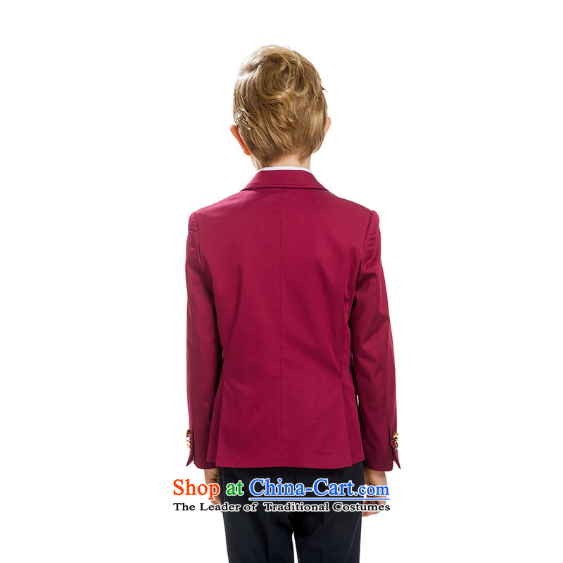 The fall of the new medium ELPA2015 Girls Boys flower girl children dress will suit jacket NXB0034D small red 175,ELPA,,, shopping on the Internet