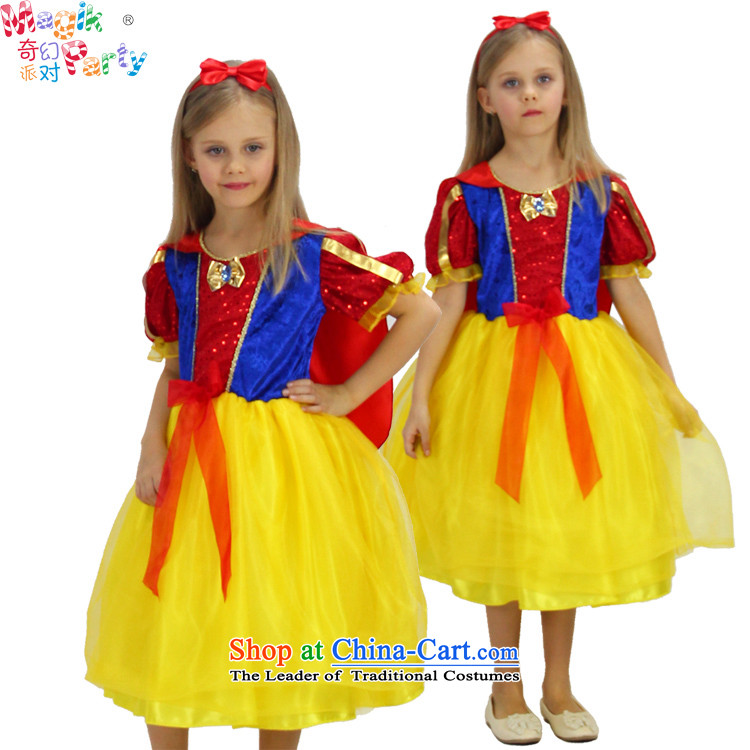One of the parties, the Bangwei girls costumes birthday dresses Dress Photography fairy skirt Snow White Snow white apron skirt 130cm9-10 code picture, prices, brand platters! The elections are supplied in the national character of distribution, so action, buy now enjoy more preferential! As soon as possible.