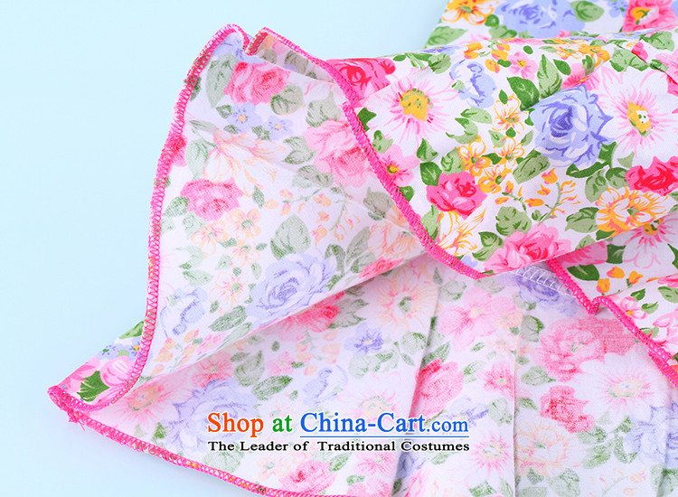2015 Summer Children qipao pure cotton girls classical pieces skirts baby Tang dynasty festivals will dress pink 120 pictures, prices, brand platters! The elections are supplied in the national character of distribution, so action, buy now enjoy more preferential! As soon as possible.