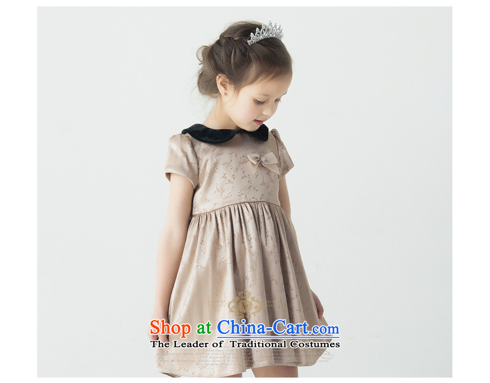 Po Jasmine children's apparel children princess dresses dress bon bon skirt princess skirt dresses Flower Girls will champagne color 120 - chest waist 64 Picture 66., prices, brand platters! The elections are supplied in the national character of distribution, so action, buy now enjoy more preferential! As soon as possible.