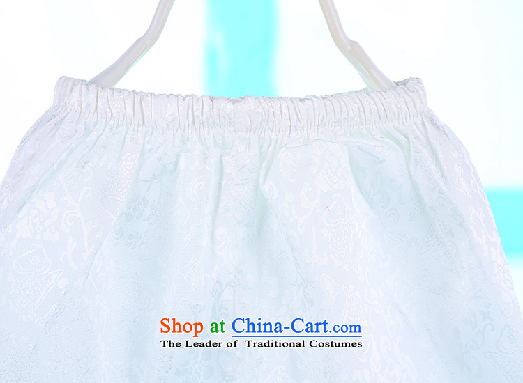 2015 Summer Children Tang dynasty short-sleeve kit China wind girls under the age of your baby dress two kits white 110 pictures, prices, brand platters! The elections are supplied in the national character of distribution, so action, buy now enjoy more preferential! As soon as possible.