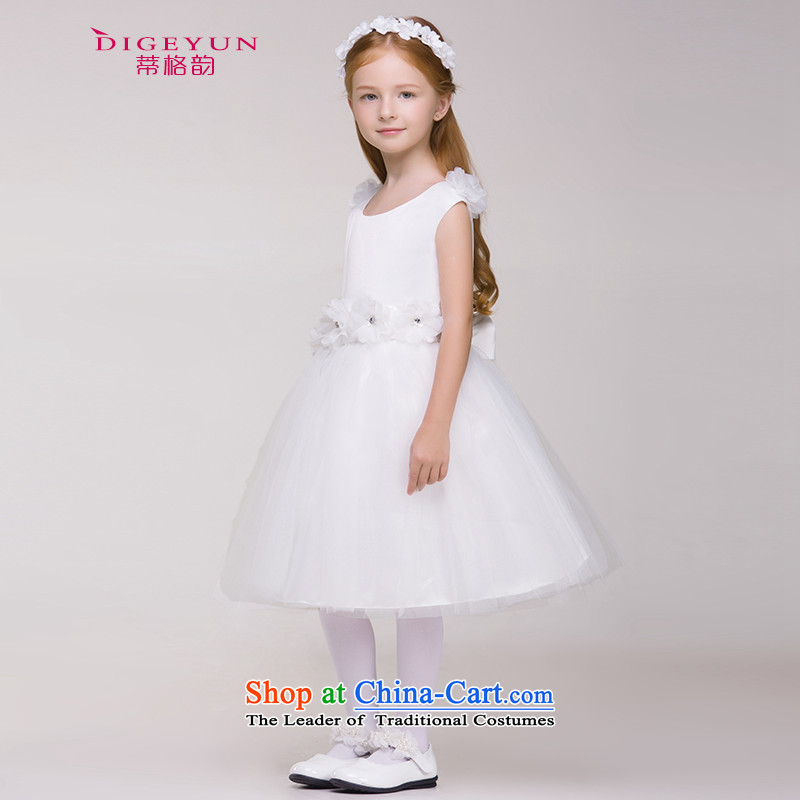The following 61 children Korean dress skirt flowers Princess Skirt 61 Will Flower Girls dress princess skirt the TPLF 150, White (DIGEYUN) , , , shopping on the Internet