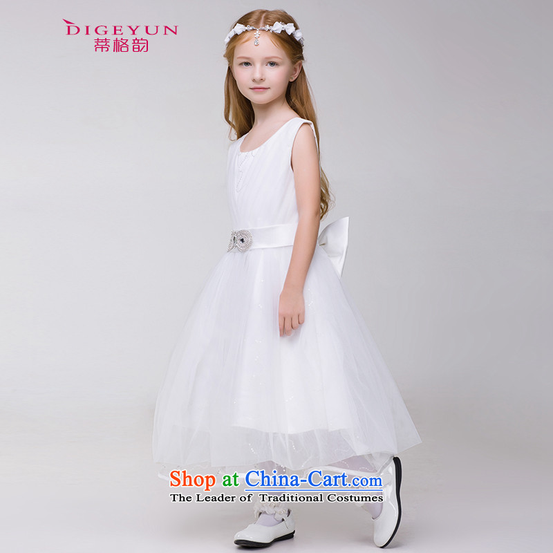 The following children dress Korean skirt Princess Flower Girls dress skirt 61 girls will wedding bon bon skirt white 150, the TPLF DIGEYUN () , , , shopping on the Internet