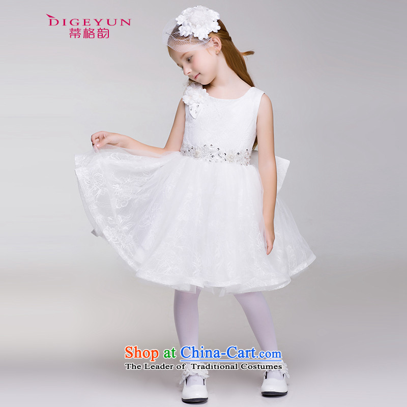 The following children 61 performances dress skirt Korean lace dress skirt 61 performances skirt Flower Girls bon bon skirt white on the TPLF 150 (DIGEYUN) , , , shopping on the Internet