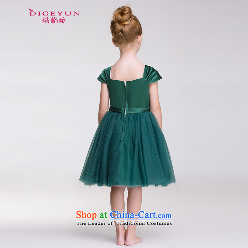 The following children dress continental dress skirt 61 Show Services Flower Girls bon bon skirt girls will Mr Ronald dark green 150, the TPLF DIGEYUN () , , , shopping on the Internet