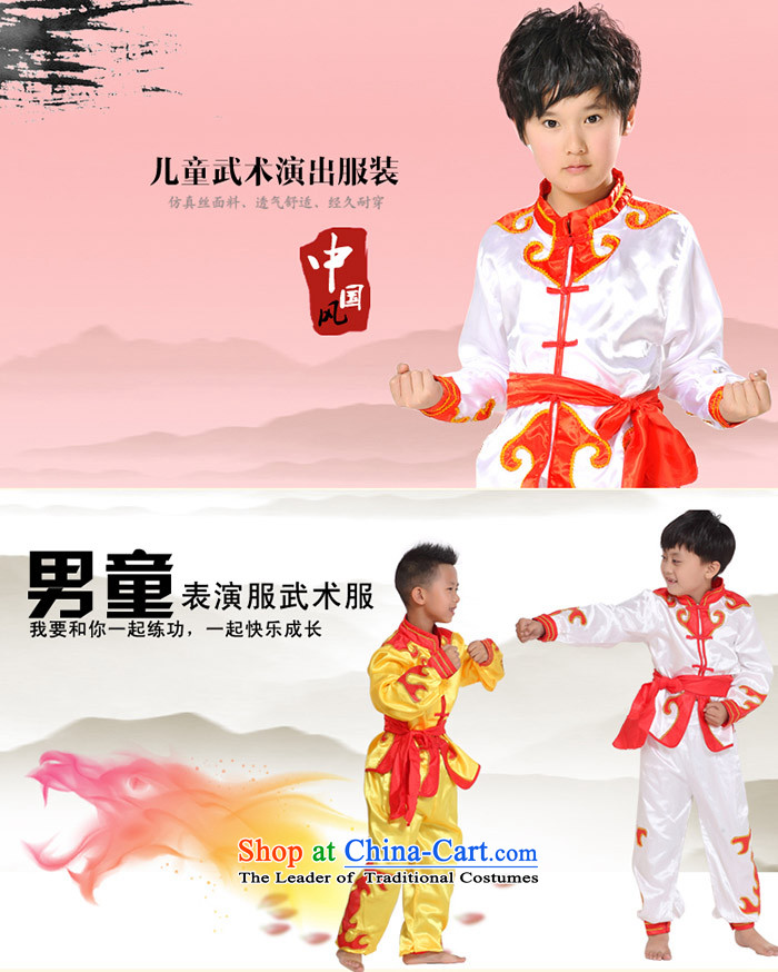 Children will exercise clothing boy martial arts performance services package service kung fu shirt TZ5108-0104 Taijiquan White 140cm photo, prices, brand platters! The elections are supplied in the national character of distribution, so action, buy now enjoy more preferential! As soon as possible.