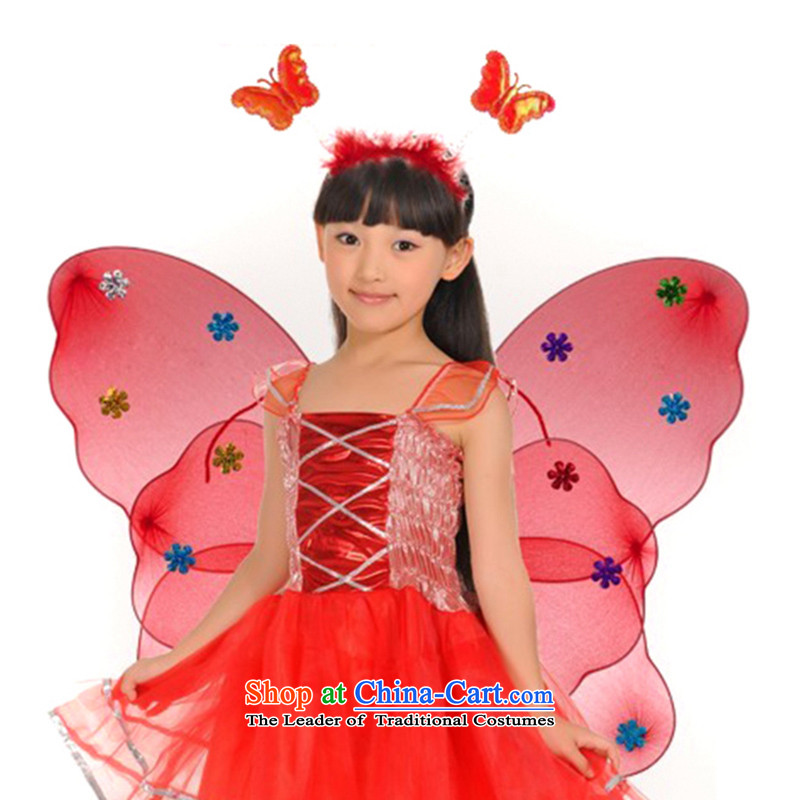 Children's stage costumes dance performances skirt princess butterfly wings of the establishment of a fourth TZ5108-0113 piece  XL 130 to recommendations raise 155,POSCN,,, shopping on the Internet