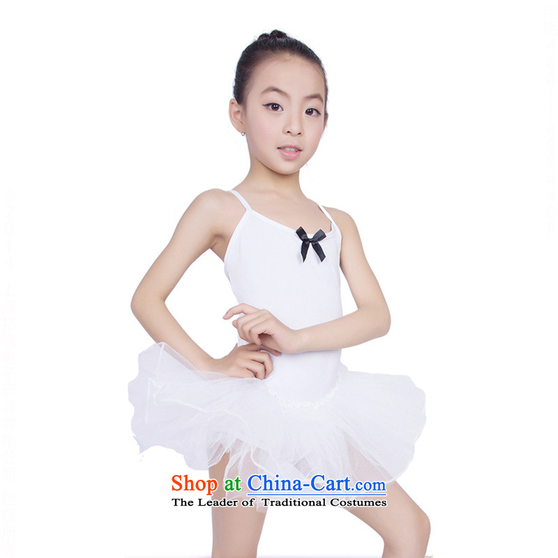 Children Dance services slips girls practitioners wearing ballet princess skirt dress will TZ5108-0119 white 120CM,POSCN,,, shopping on the Internet