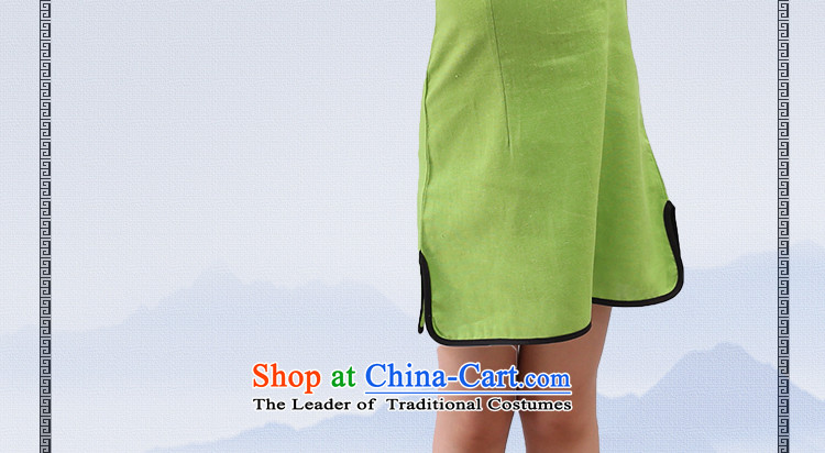 Tiger head dolls children and of children's wear dresses girls qipao Tang dynasty princess skirt cotton linen CUHK child guzheng will national retro skirt summer Emerald 130 pictures, prices, brand platters! The elections are supplied in the national character of distribution, so action, buy now enjoy more preferential! As soon as possible.