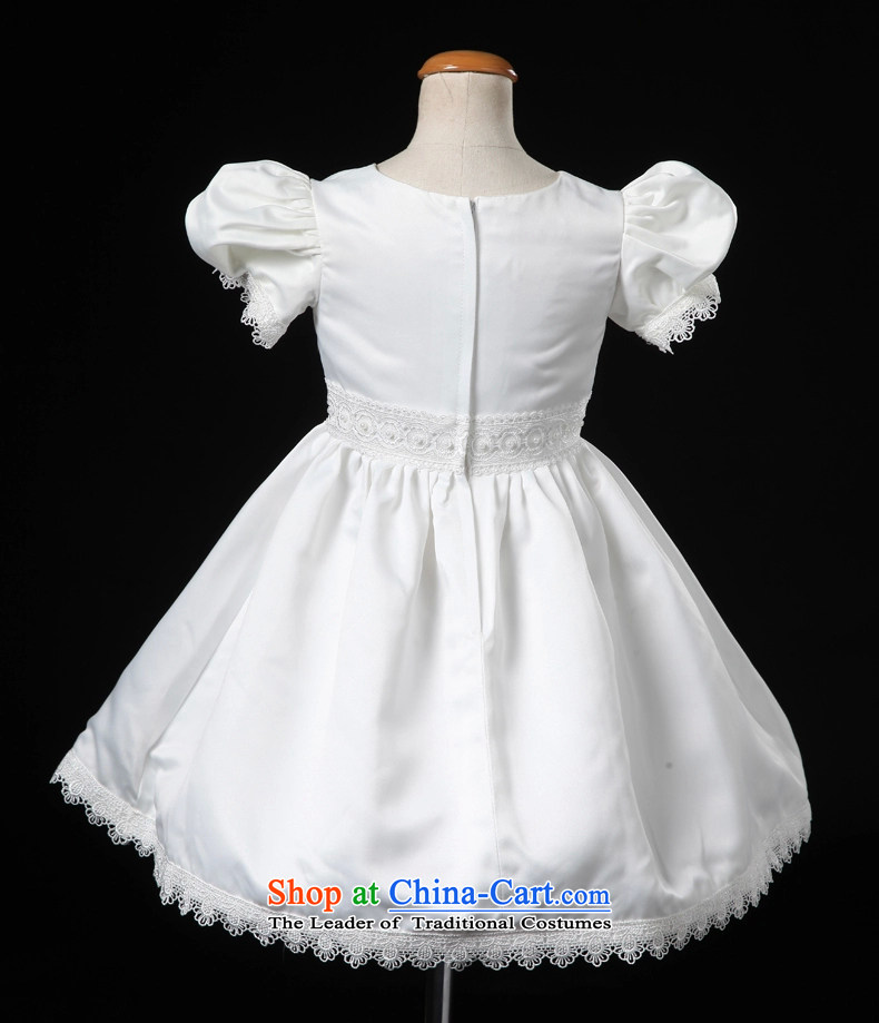 First headquarters wedding dress Snow White Dress upscale female children's wear dresses spring and summer lace imports of Flower Girls will TZ0204 White (single) 12 code (dress recommendations 140-150cm) height picture, prices, brand platters! The elections are supplied in the national character of distribution, so action, buy now enjoy more preferential! As soon as possible.