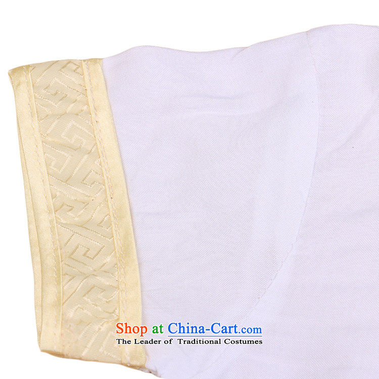 2015 New Tang Dynasty facilities serving ethnic performances kit short-sleeved boys under the age of a gift pack for summer baby Tang children of ethnic Chinese clothing birthday dress white reference Height 80 cm photo, prices, brand platters! The elections are supplied in the national character of distribution, so action, buy now enjoy more preferential! As soon as possible.