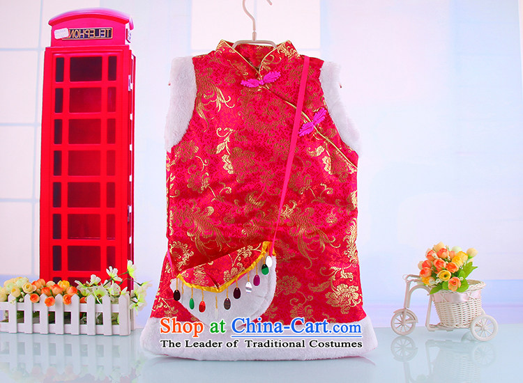 Tang dynasty children qipao girls of autumn and winter warm plus new year with lint-free baby clothes for winter skirt red 110 pictures, prices, brand platters! The elections are supplied in the national character of distribution, so action, buy now enjoy more preferential! As soon as possible.