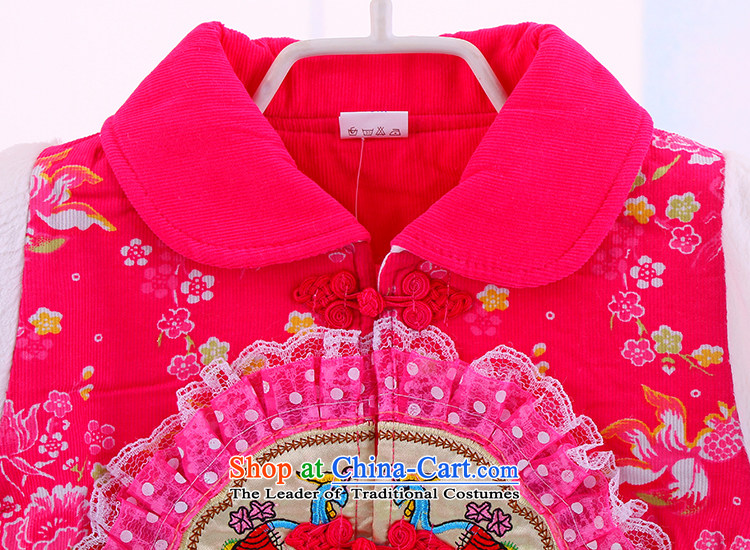 Tang Dynasty female babies children) dress kit infant pure cotton winter coat and national costumes girls winter clothing rose 90 pictures, prices, brand platters! The elections are supplied in the national character of distribution, so action, buy now enjoy more preferential! As soon as possible.
