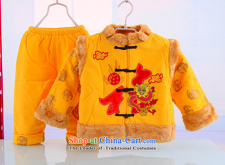 Tang Dynasty infant autumn and winter, long-sleeved clothing jackets with children under the age of your baby hundreds of men and women at 90 yellow pictures, clothing prices, brand platters! The elections are supplied in the national character of distribution, so action, buy now enjoy more preferential! As soon as possible.