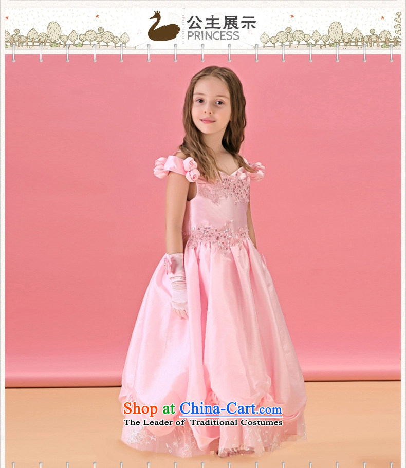 Purple wedding gown headquarters children wedding dress princess girls summer long elegant towers poplin lace cuhk child evening dress uniform TZ0126 art shows pink (single) 10 yards (recommendation 130-140cm) height picture, prices, brand platters! The elections are supplied in the national character of distribution, so action, buy now enjoy more preferential! As soon as possible.