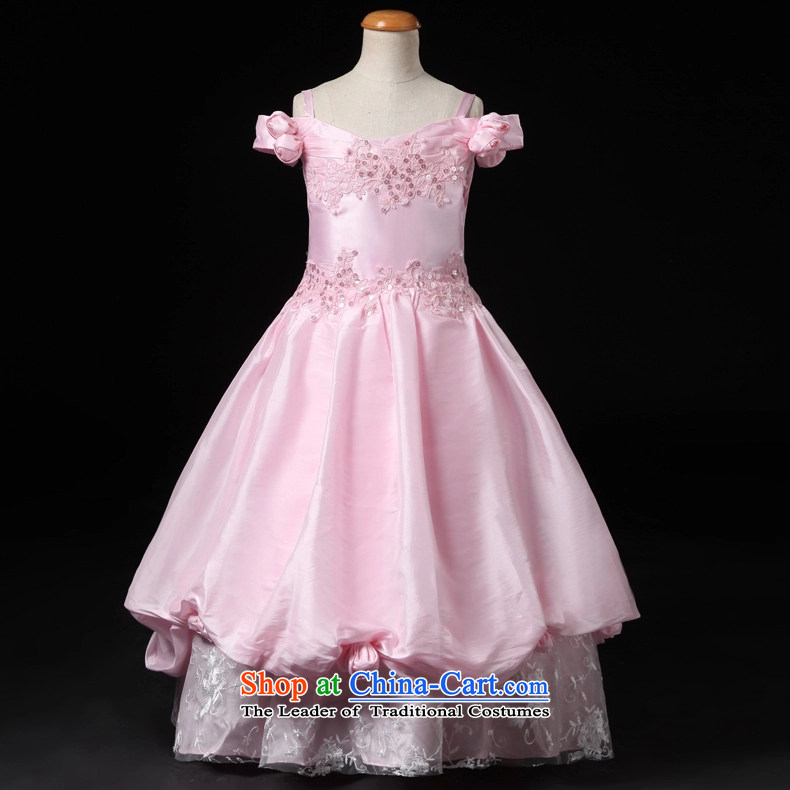 Purple wedding gown headquarters children wedding dress princess girls summer long elegant towers poplin lace cuhk child evening dress uniform TZ0126 art shows pink (single) 10 yards (recommendation 130-140cm) height picture, prices, brand platters! The elections are supplied in the national character of distribution, so action, buy now enjoy more preferential! As soon as possible.