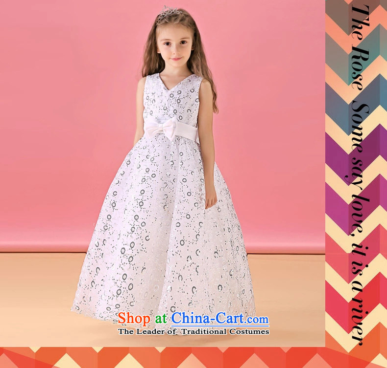 Purple wedding gown headquarters children princess skirt girls summer cuhk child long on-chip lace sleeveless birthday dress clothes show will spend TZ0205 white white (single) 14 yards (recommendation 150-160cm) height picture, prices, brand platters! The elections are supplied in the national character of distribution, so action, buy now enjoy more preferential! As soon as possible.