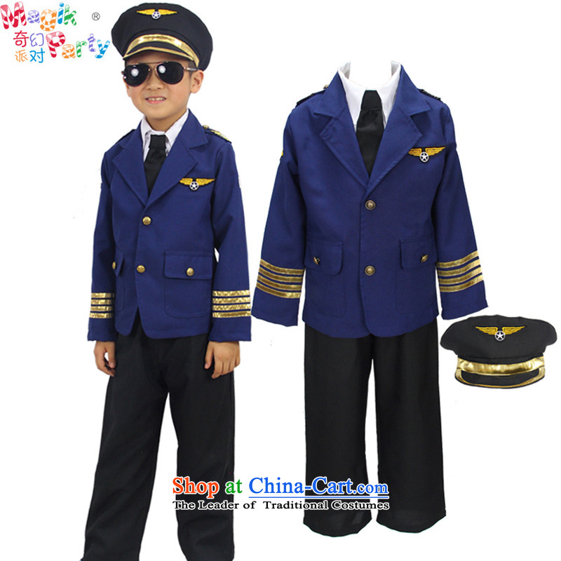Fantasy sent for boys and girls school performance of fashion photography services for role-playing nursery services pilots on show long clothing is long 145cm11-12 pilots code, a party (magikparty) , , , shopping on the Internet