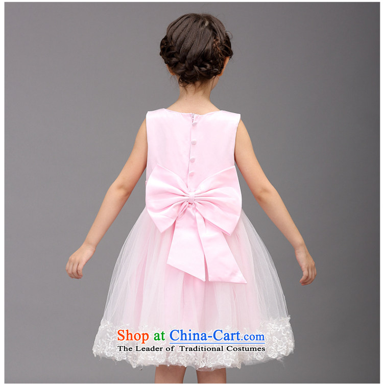 The spirit of the girl child and of children's wear under the 2015 Summer Princess skirts children dress bon bon Flower Girls white dress 8 Child 089 white CUHK sleeveless damask dress skirt 100 yards white suitable for children 85-95 picture, prices, brand platters! The elections are supplied in the national character of distribution, so action, buy now enjoy more preferential! As soon as possible.