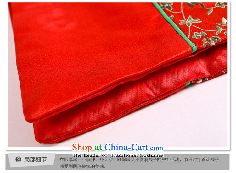Ethernet- 2015 autumn and winter clothes, cotton qipao folder girls serving pearl Tang dynasty Classic girls show large auspicious Services 120 pictures, prices, brand platters! The elections are supplied in the national character of distribution, so action, buy now enjoy more preferential! As soon as possible.