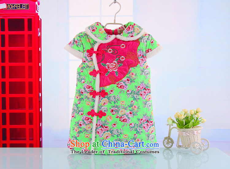 The new child qipao winter New Year holiday qipao girls pure cotton waffle robes female Po unit stamp qipao radiantcolor 130 pictures, prices, brand platters! The elections are supplied in the national character of distribution, so action, buy now enjoy more preferential! As soon as possible.