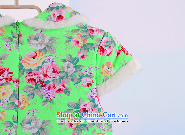 The new child qipao winter New Year holiday qipao girls pure cotton waffle robes female Po unit stamp qipao radiantcolor 130 pictures, prices, brand platters! The elections are supplied in the national character of distribution, so action, buy now enjoy more preferential! As soon as possible.