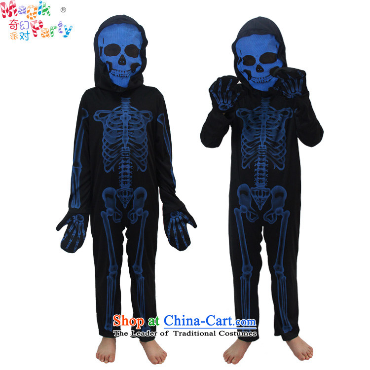 Fantasy factions of boy Halloween costume show Dress Photography schools kindergarten services masquerade X-ray Replace Replace Replace 155cm13-14 skeleton skeleton code picture, prices, brand platters! The elections are supplied in the national character of distribution, so action, buy now enjoy more preferential! As soon as possible.