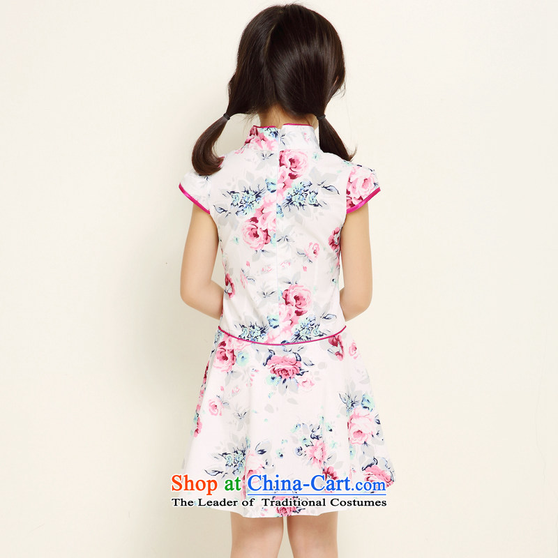 Children qipao girls Tang dynasty princess skirt ethnic dresses little girl Da Tong Zheng costumes picture color 1 130 small a number of times (xuanshidai Hyun) , , , shopping on the Internet